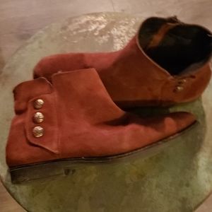 Bos & Co Pears Weatherproof Suede Ankle Boots